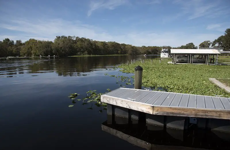 St John's River in Central Florida