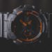 Black and Orange Casio G-Shock Outdoor Watch