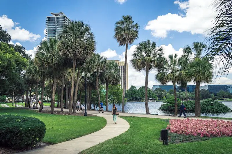 Lake Eola Park in Orlando