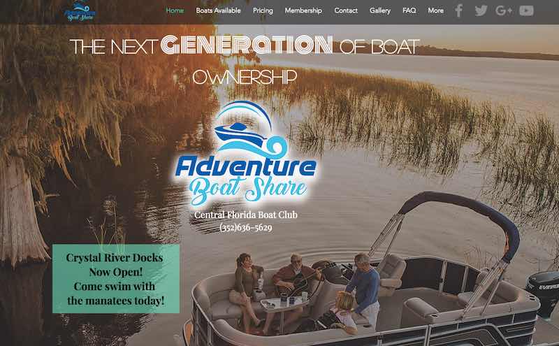 Adventure Boat Share Club Leesburg | The Villages | Boat Rental Club