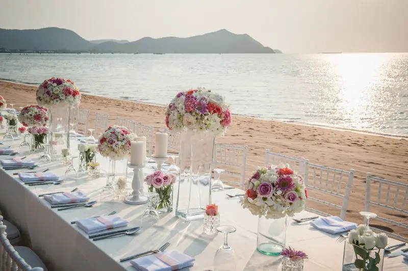 beach decor florida beach wedding