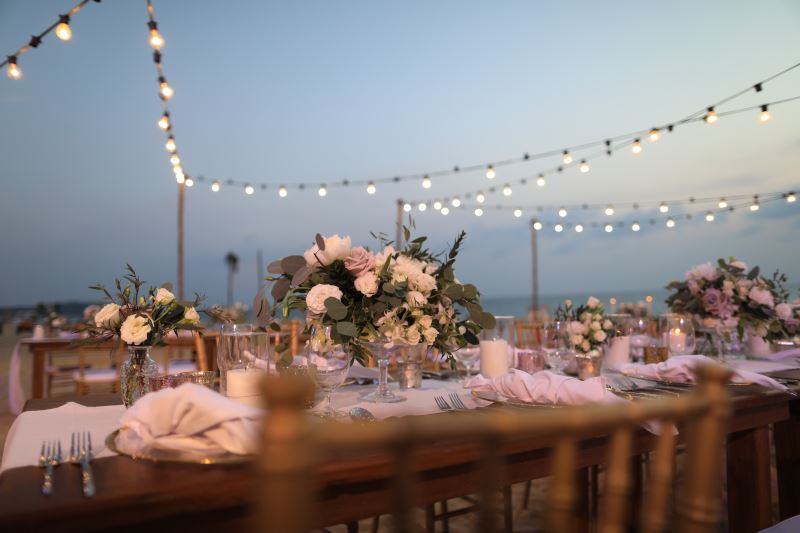 beach decor florida beach wedding