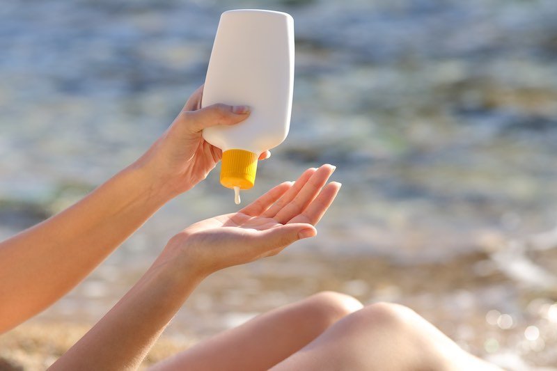 Always Use Sunscreen when visiting Central Florida beach