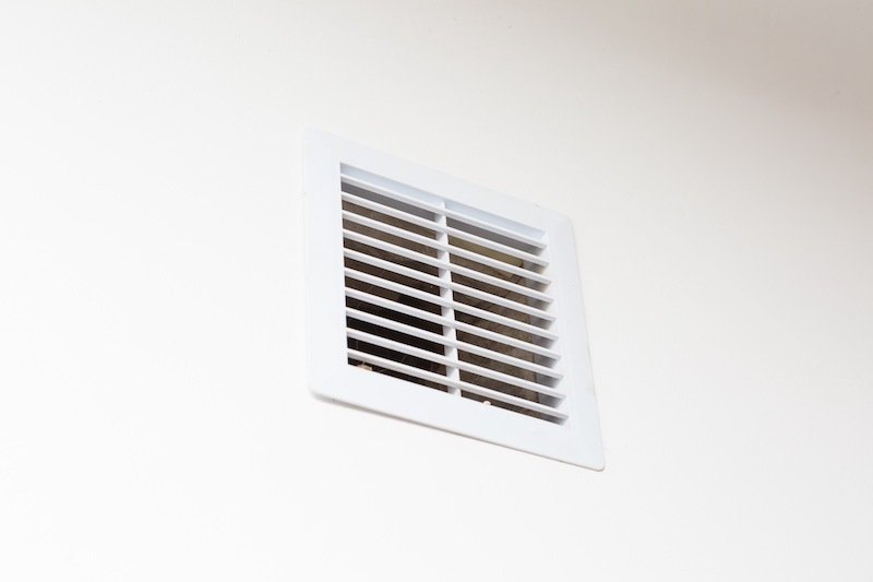 install air vents in the most humid areas of your house
