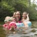 swimming in lake in florida